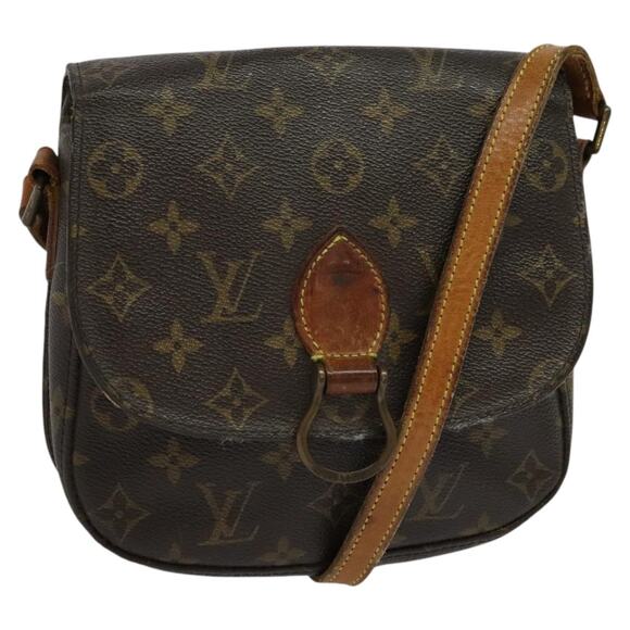 LOUIS VUITTON Monogram Saint Cloud MM Shoulder Bag M51243 - Picture 1 of 16
